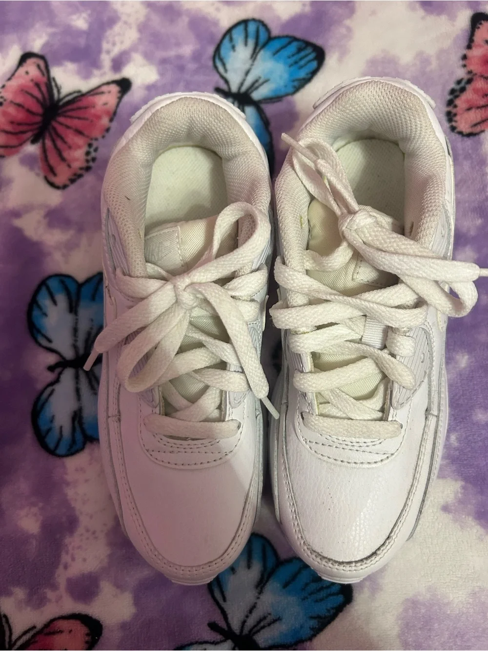 Nike Air Max 90 EasyOn Boys’ Preschool sneakers – White, Size 1.5